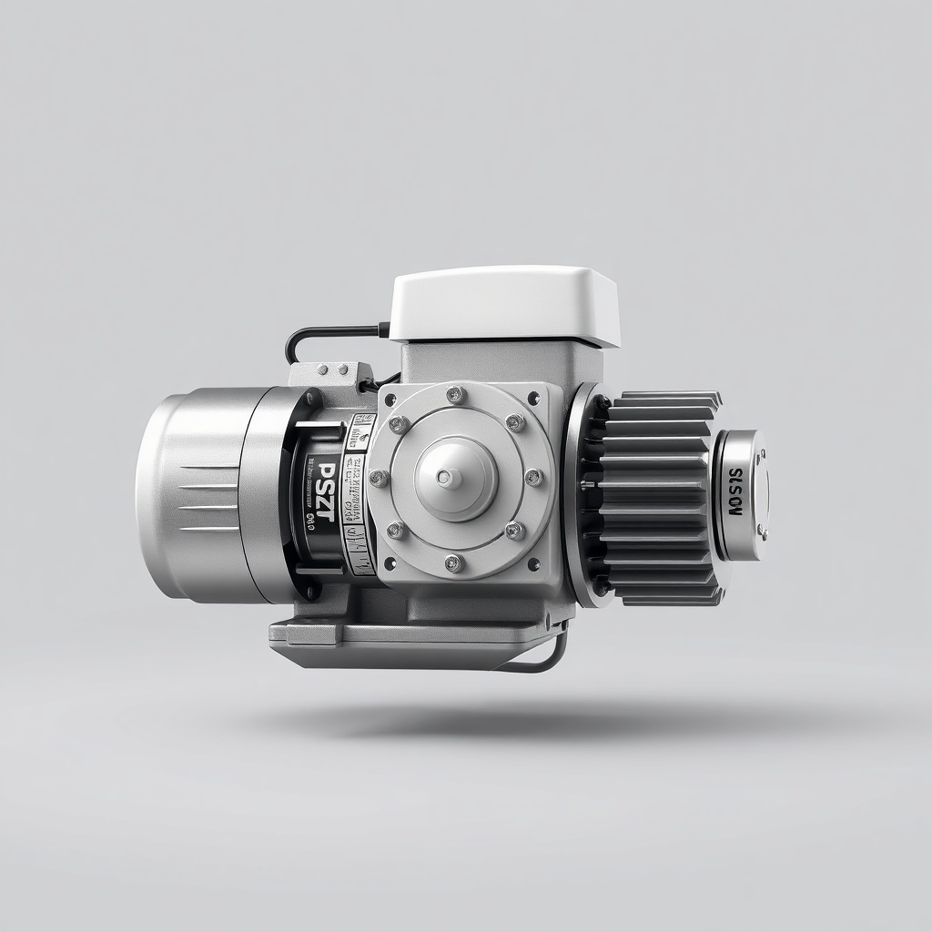 <Somfy Synchro RTS motorunun iç mekanizması açık