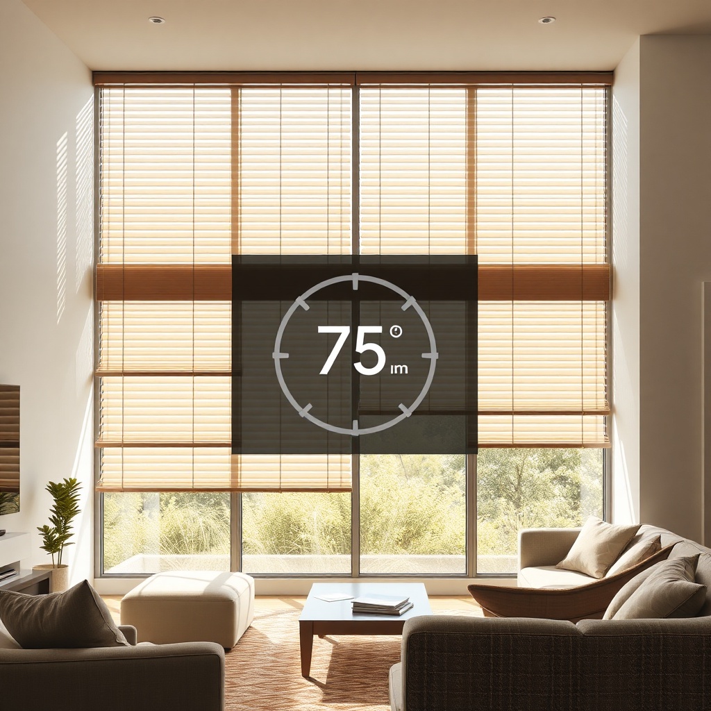 A tight 16:9 shot of a modern living room with floor-to-ceiling windows