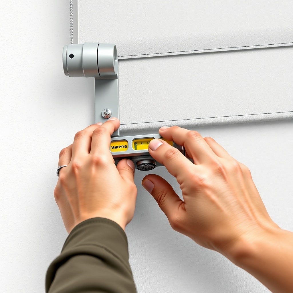 A close-up photorealistic illustration showing a pair of professional hands attaching a Wa